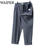 WAIPER.inc ワイパー フランス軍 1950～60年代 M-52 シャンブレー ツータック トラウザー WP139 リブラセレクトストア libra select store libra-ss LBR 浜松