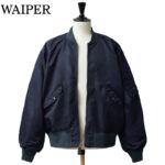 WAIPER.inc ワイパー 再現品 米軍 L-2A フライトジャケット MIL-J-5392A モデル NAVY カスタム WP145 リブラセレクトストア libra select store libra-ss LBR 浜松