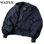 WAIPER.inc ワイパー 再現品 米軍 L-2A フライトジャケット MIL-J-5392A モデル NAVY カスタム WP145 リブラセレクトストア libra select store libra-ss LBR 浜松