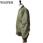 WAIPER.inc ワイパー 再現品 米軍 L-2 フライトジャケット MIL-J-5391 モデル OD カスタム WP147 リブラセレクトストア libra select store libra-ss LBR 浜松