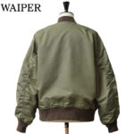 WAIPER.inc ワイパー 再現品 米軍 L-2 フライトジャケット MIL-J-5391 モデル OD カスタム WP147 リブラセレクトストア libra select store libra-ss LBR 浜松