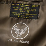 WAIPER.inc ワイパー 再現品 米軍 L-2 フライトジャケット MIL-J-5391 モデル OD カスタム WP147 リブラセレクトストア libra select store libra-ss LBR 浜松