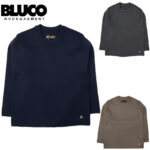BLUCO ブルコ CREW NECK RIB KNIT SWEATER ニット セーター 155-15-001 リブラセレクトストア libra select store libra-ss LBR 浜松