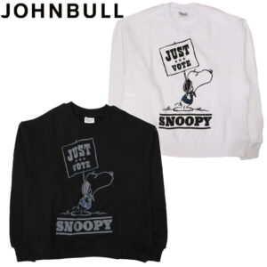 JOHNBULL ジョンブル PEANUTS SNOOPY ピーナッツ スヌーピー スウェット シャツ JT254C07 リブラセレクトストア libra select store libra-ss LBR 浜松