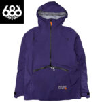 686 シックスエイトシックス MENS MYSTERY RANCH QI JACKET - MYSTERY RANCH GOTHIC PURPLE スノーボードウェア M5WN166 リブラセレクトストア libra select store libra-ss LBR 浜松