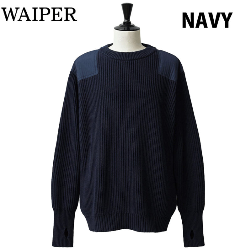 WAIPER.incワイパー再現品米軍U.S.M.Cコットンニットコマンドセーター