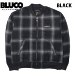 BLUCO ブルコ OMBRE CHECK BOMBER JACKET オンブレーチェック ボンバージャケット 157-31-039 リブラセレクトストア libra select store libra-ss LBR 浜松