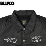 BLUCO ブルコ BOA COACH JACKET -Artwork by DISKAH- ボア コーチジャケット 157-31-048 リブラセレクトストア libra select store libra-ss LBR 浜松
