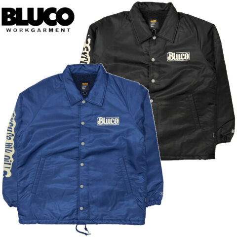 BLUCO ブルコ BOA COACH JACKET -Artwork by JACK-O’ ART WORKS- ボア コーチジャケット 157-31-049 リブラセレクトストア libra select store libra-ss LBR 浜松
