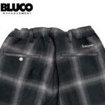 BLUCO ブルコ OMBRE CHECK WARM EASY PANTS オンブレーチェック 防寒パンツ 157-41-044 リブラセレクトストア libra select store libra-ss LBR 浜松
