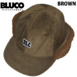BLUCO ブルコ CORDUROY EAR FLAP CAP コーデュロイ イヤーフラップ キャップ 157-61-040 リブラセレクトストア libra select store libra-ss LBR 浜松