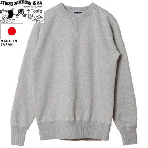 STUDIO D'ARTISAN ステュディオ・ダ・ルチザン 吊り編みスウェット 8188 リブラセレクトストア libra select store libra-ss LBR 浜松
