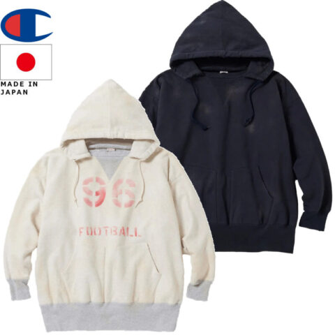 Champion チャンピオン TRUE TO ARCHIVES ダブルシックネスプルオーバーアフターフーデッドスウェットシャツ C3-C109 リブラセレクトストア libra select store libra-ss LBR 浜松