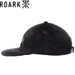 ROARK ロアーク "MEDIEVAL” CORDUROY 6PANEL CAP - MID 6パネル キャップ コーデュロイ BLACK RHJ1155BLK リブラセレクトストア libra select store libra-ss LBR 浜松
