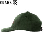 ROARK ロアーク "MEDIEVAL” CORDUROY 6PANEL CAP - MID 6パネル キャップ コーデュロイ MOSS GREEN RHJ1155MGR リブラセレクトストア libra select store libra-ss LBR 浜松