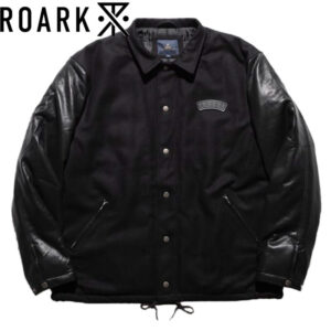 ROARK ロアーク MELTON COACHES JACKET メルトン コーチジャケット BLACK RJJ1172-BLK リブラセレクトストア libra select store libra-ss LBR 浜松