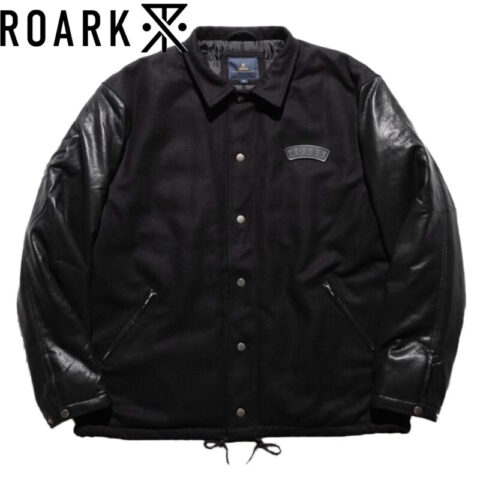 ROARK ロアーク MELTON COACHES JACKET メルトン コーチジャケット BLACK RJJ1172-BLK リブラセレクトストア libra select store libra-ss LBR 浜松