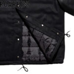 ROARK ロアーク MELTON COACHES JACKET メルトン コーチジャケット BLACK RJJ1172-BLK リブラセレクトストア libra select store libra-ss LBR 浜松