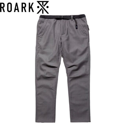 ROARK ロアーク TRAVELPANT RAYON SAUGE w/FLEECE - NARROW トラベル パンツ フリース GREY RPJ1070-GRY リブラセレクトストア libra select store libra-ss LBR 浜松