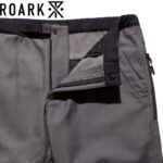 ROARK ロアーク TRAVELPANT RAYON SAUGE w/FLEECE - NARROW トラベル パンツ フリース GREY RPJ1070-GRY リブラセレクトストア libra select store libra-ss LBR 浜松