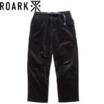 ROARK ロアーク TRAVELPANT CORDUROY - RELAX トラベル パンツ コーデュロイ BLACK RPJ1150-BLK リブラセレクトストア libra select store libra-ss LBR 浜松