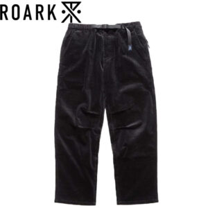 ROARK ロアーク TRAVELPANT CORDUROY - RELAX トラベル パンツ コーデュロイ BLACK RPJ1150-BLK リブラセレクトストア libra select store libra-ss LBR 浜松
