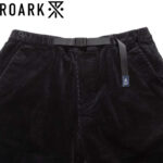 ROARK ロアーク TRAVELPANT CORDUROY - RELAX トラベル パンツ コーデュロイ BLACK RPJ1150-BLK リブラセレクトストア libra select store libra-ss LBR 浜松