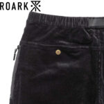 ROARK ロアーク TRAVELPANT CORDUROY - RELAX トラベル パンツ コーデュロイ BLACK RPJ1150-BLK リブラセレクトストア libra select store libra-ss LBR 浜松