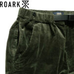 ROARK ロアーク TRAVELPANT CORDUROY - RELAX トラベル パンツ コーデュロイ MOSS GREEN RPJ1150-MGR リブラセレクトストア libra select store libra-ss LBR 浜松