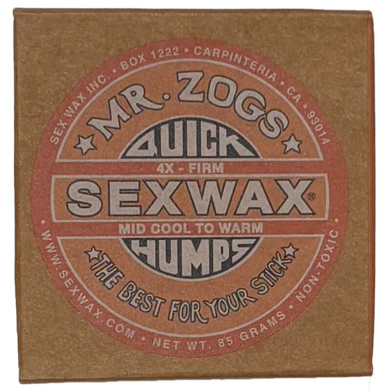 SEXWAXSURFWAXQUICKHUMPSMIDCOOLORANGEサーフワックス3個セット4x