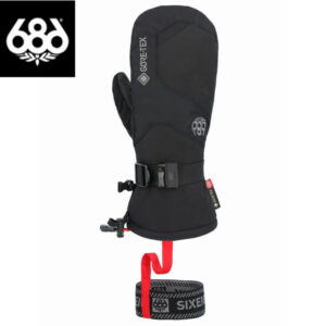 686 シックスエイトシックス MENS GORE-TEX LEATHER LINEAR MITT メンズ ゴアテックス レザー ミトン M4WNGLV139blk リブラセレクトストア libra select store libra-ss LBR 浜松