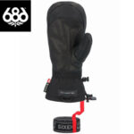 686 シックスエイトシックス MENS GORE-TEX LEATHER LINEAR MITT メンズ ゴアテックス レザー ミトン M4WNGLV139blk リブラセレクトストア libra select store libra-ss LBR 浜松