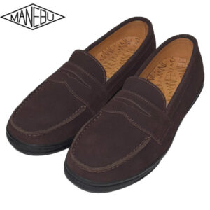 MANEBU マネブ VOVO SUEDE シューズ スニーカー スエード 革靴 D.BROWN ブラウン MNB-002B-Sdbrn リブラセレクトストア libra select store libra-ss LBR 浜松