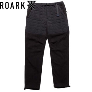 ROARK ロアーク GEN3 FLEECE PANT 2.0 - NARROW パンツ フリース BLACK RPJ1170-BLK リブラセレクトストア libra select store libra-ss LBR 浜松