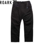 ROARK ロアーク TRAVELPANT ROAM FREE w/SOLONA - STANDARD パンツ キルティング BLACK RPJ1172-BLK リブラセレクトストア libra select store libra-ss LBR 浜松