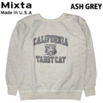 MIXTA ミクスタ TABBY CREW NECK SWEAT SET IN スウェット シャツ MADE IN USA S278 リブラセレクトストア libra select store libra-ss LBR 浜松
