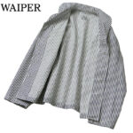 WAIPER.inc ワイパー 米軍 U.S.NAVY PRISONER ヒッコリーショールカラージャケット MADE OF“KAIHARA DENIM” WP1127 リブラセレクトストア libra select store libra-ss LBR 浜松