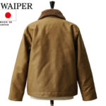 WAIPER.inc ワイパー 再現品 米軍 U.S.NAVY N-1 デッキジャケット ピケモデル アルパカライニング 日本製 WP119 リブラセレクトストア libra select store libra-ss LBR 浜松