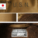 WAIPER.inc ワイパー 再現品 米軍 U.S.NAVY N-1 デッキジャケット ピケモデル アルパカライニング 日本製 WP119 リブラセレクトストア libra select store libra-ss LBR 浜松