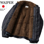 WAIPER.inc ワイパー 忠実復刻 米軍 U.S.NAVY N-1 デッキジャケット 前期型 NAVY アルパカライニング 日本製 WP125 リブラセレクトストア libra select store libra-ss LBR 浜松