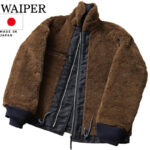 WAIPER.inc ワイパー 忠実復刻 米軍 U.S.NAVY N-1 デッキジャケット 前期型 NAVY アルパカライニング 日本製 WP125 リブラセレクトストア libra select store libra-ss LBR 浜松
