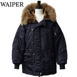 WAIPER.inc ワイパー 再現品 米軍 AIR CREW N-3A フライトジャケット リアルファー WP148 リブラセレクトストア libra select store libra-ss LBR 浜松