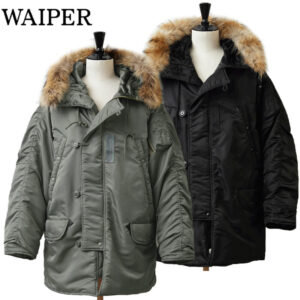 再現品 WAIPER.inc ワイパー 米軍 初期型 N-3B VINTAGE フライトジャケット リアルファー WP21 リブラセレクトストア libra select store libra-ss LBR 浜松 リブラセレクトストア libra select store libra-ss LBR 浜松