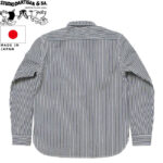 STUDIO D'ARTISAN ステュディオ・ダ・ルチザン 14oz ヒッコリー ワークシャツ D5335H リブラセレクトストア libra select store libra-ss LBR 浜松