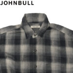 JOHNBULL ジョンブル ガーメントダイ ネルチェック シャツ JM254S04 リブラセレクトストア libra select store libra-ss LBR 浜松
