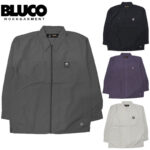 BLUCO ブルコ ナイロンフルジップシャツ 161-11-014 リブラセレクトストア libra select store libra-ss LBR 浜松