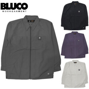 BLUCO ブルコ ナイロンフルジップシャツ 161-11-014 リブラセレクトストア libra select store libra-ss LBR 浜松