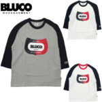 BLUCO ブルコ ドライコットン ラグラン3/4スリーブ Tシャツ -Champ- 161-12-023 リブラセレクトストア libra select store libra-ss LBR 浜松