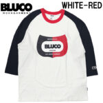 BLUCO ブルコ ドライコットン ラグラン3/4スリーブ Tシャツ -Champ- 161-12-023 リブラセレクトストア libra select store libra-ss LBR 浜松