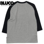 BLUCO ブルコ ドライコットン ラグラン3/4スリーブ Tシャツ -Champ- 161-12-023 リブラセレクトストア libra select store libra-ss LBR 浜松